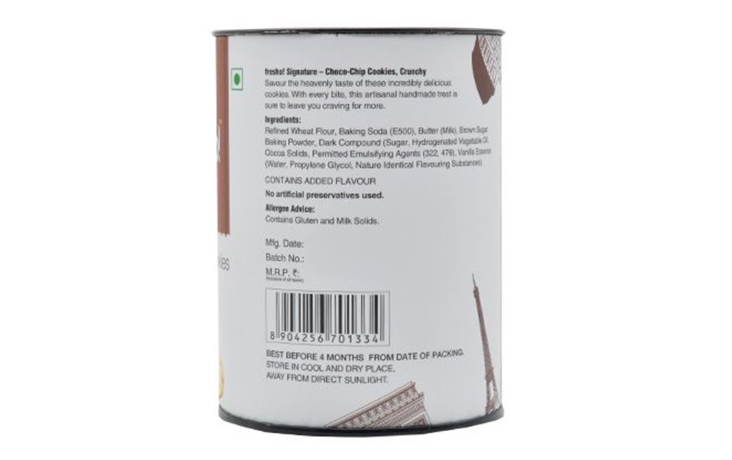 Fresho Signature Choco-Chip Cookies Crunchy   Pack  150 grams